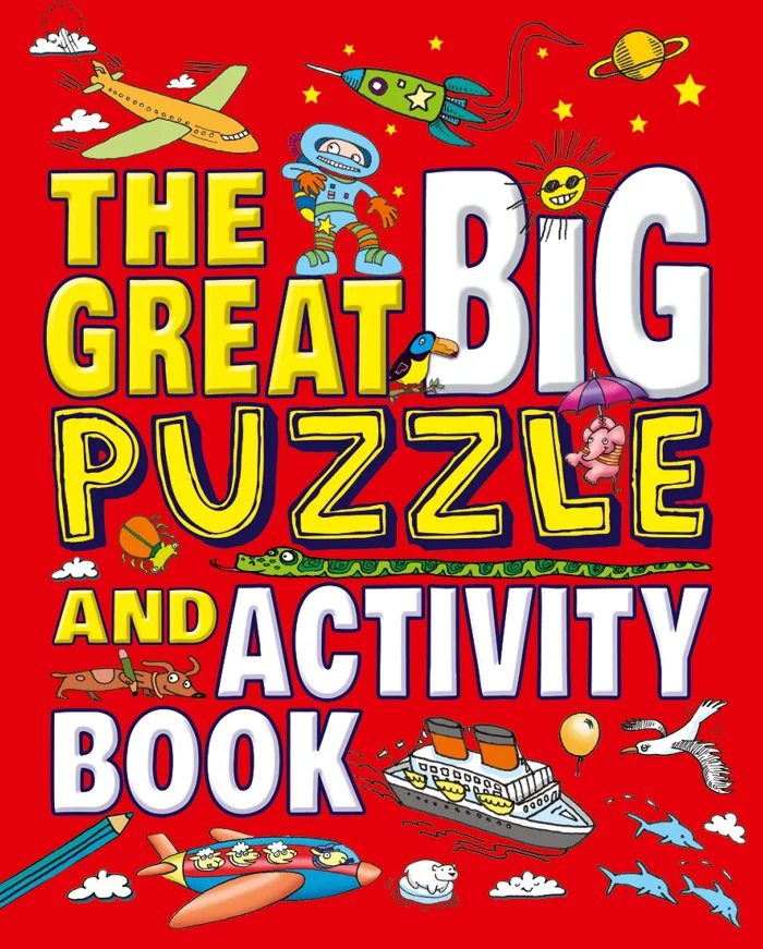 The Great Big Puzzle and Activity Book, anglická kniha