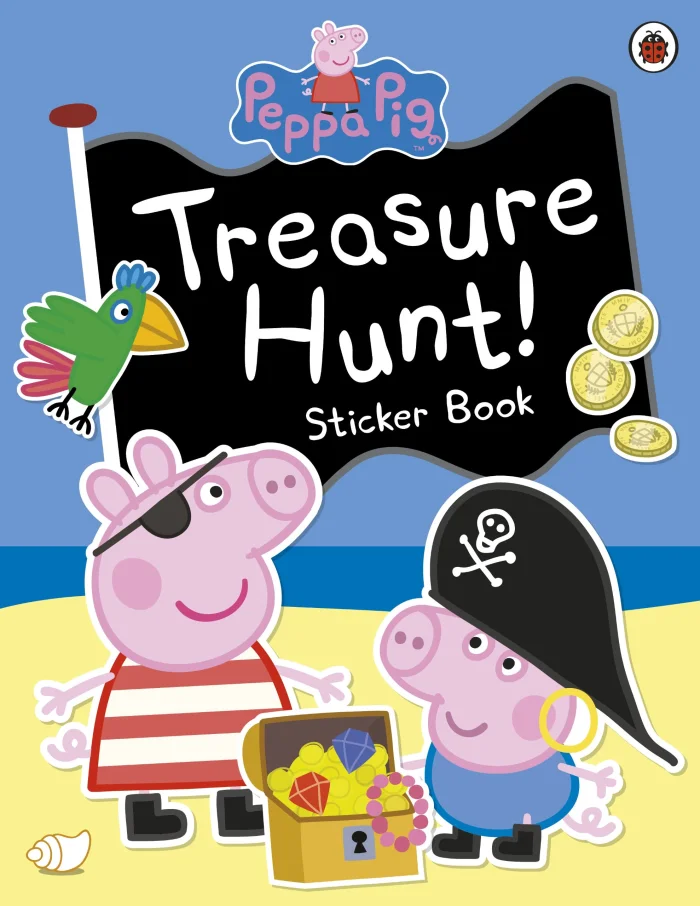 Treasure Hunt!, zošit s nálepkami