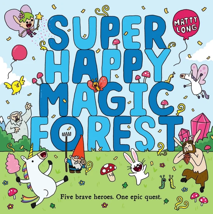 Super Happy Magic Forest, anglická kniha
