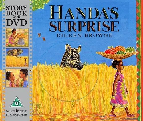 Handa's Surprise, anglická kniha + DVD