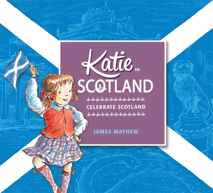 Katie in Scotland, anglická kniha