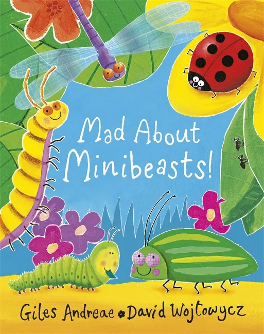 Mad About Minibeasts!, anglická kniha