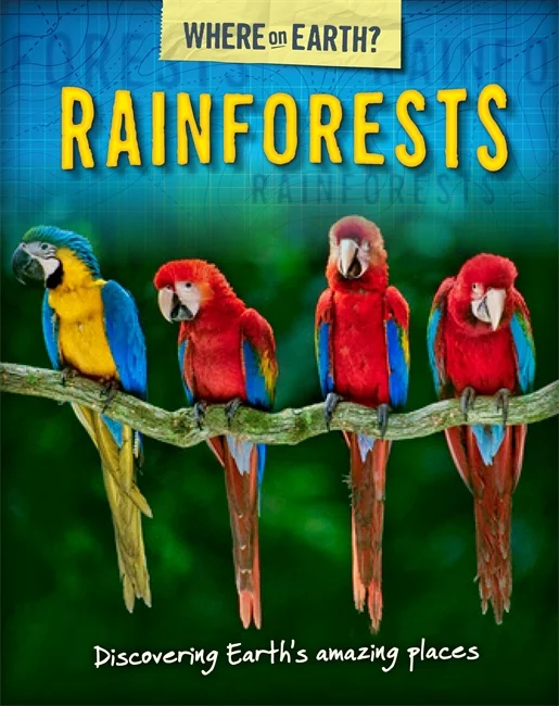 Rainforests, anglická kniha