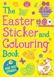 The Easter Sticker And Colouring Book, omaľovánka