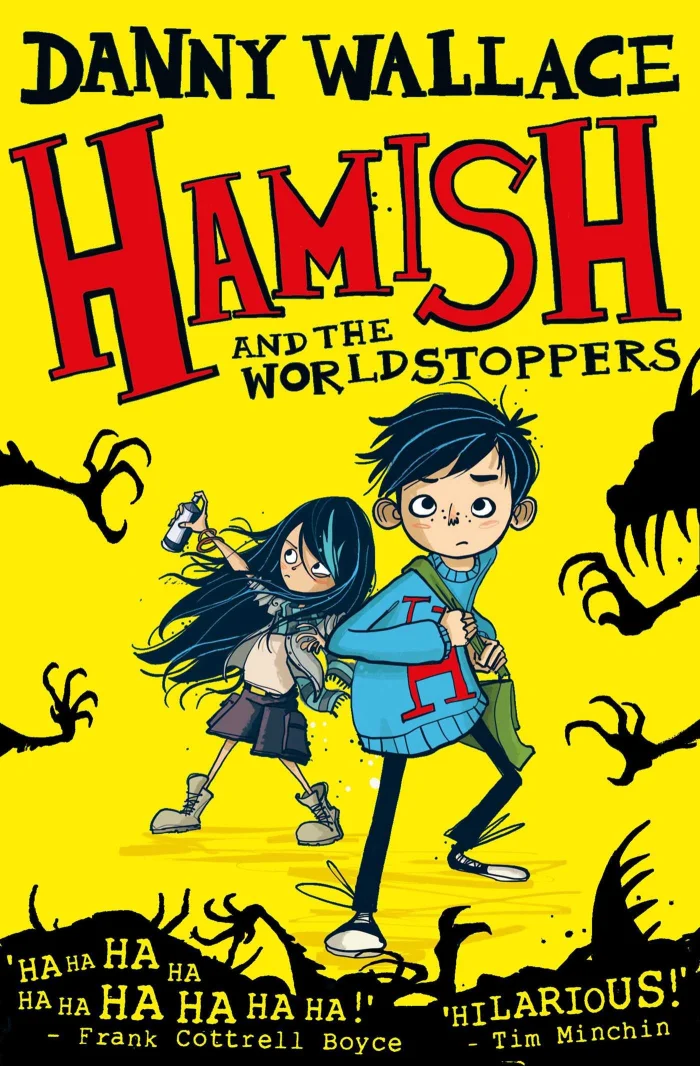 Hamish and the WorldStoppers (1), anglická kniha