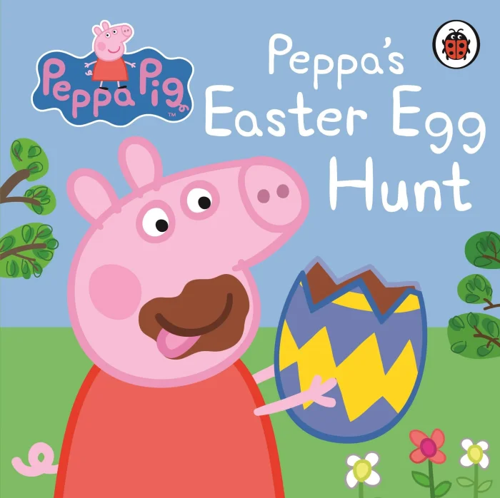 Peppa's Easter Egg Hunt, anglická kniha - leporelo