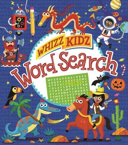 Whizz Kidz Word Search, anglická kniha