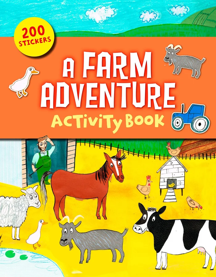 A Farm Adventure Activity Book, anglická kniha