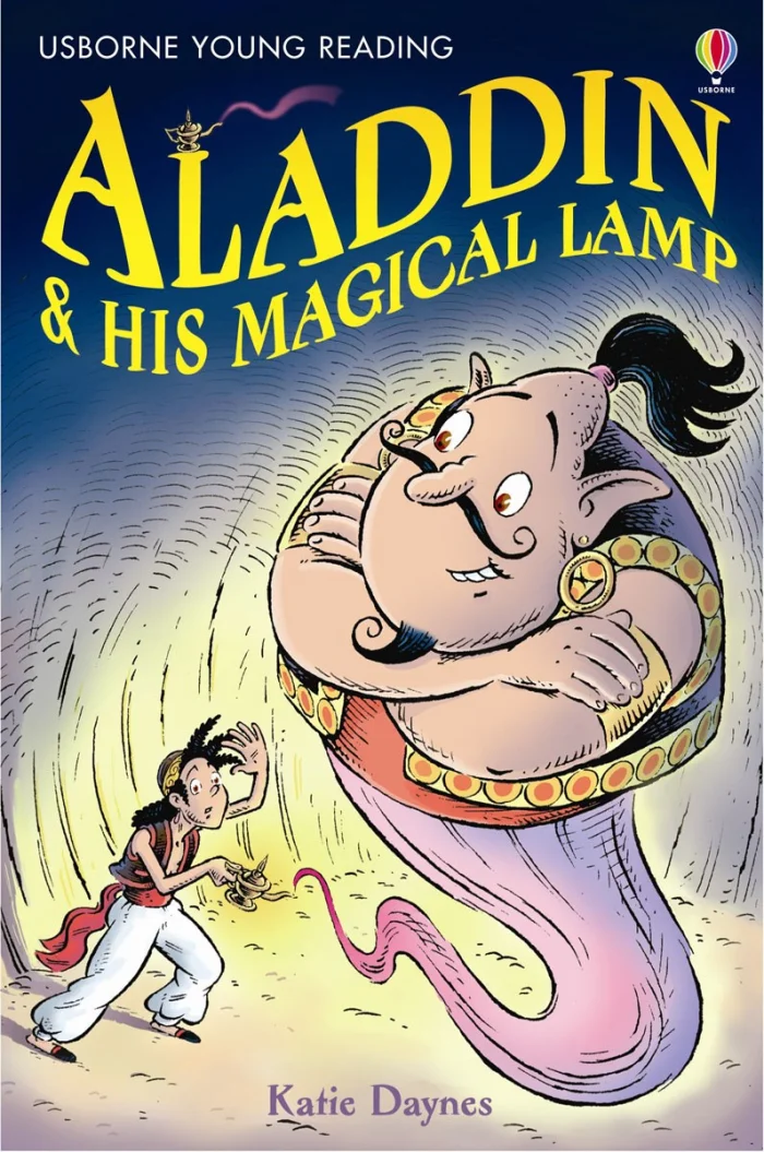 Aladdin and his Magical Lamp, anglická kniha s CD