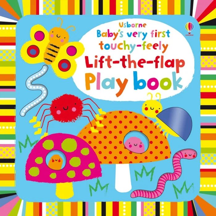 Baby's very first touchy-feely lift-the-flap play book, anglická kniha - leporelo