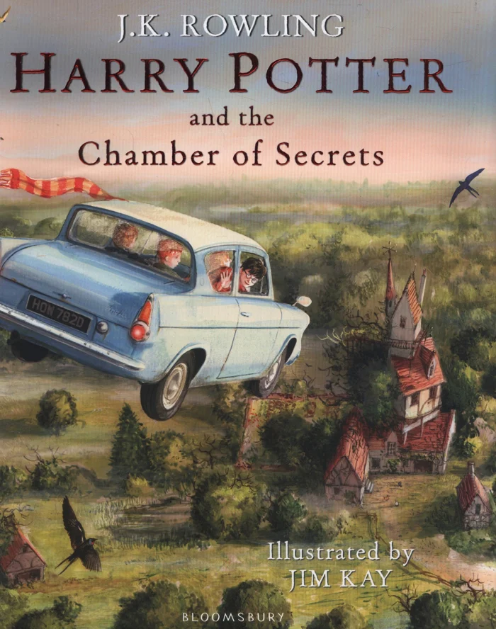 Harry Potter and the Chamber of Secrets (2): Illustrated Edition, anglická kniha