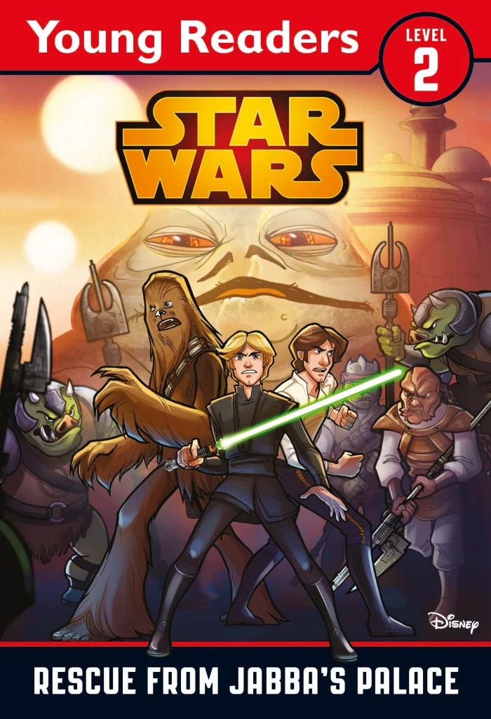 Rescue From Jabba's Palace (level 2), anglická kniha
