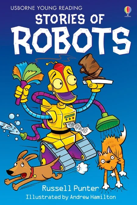 Stories of robots, anglická kniha s CD