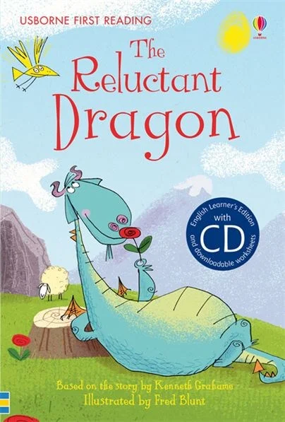The Reluctant Dragon (L7), anglická kniha s CD