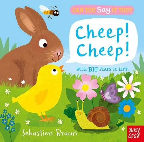 Cheep! Cheep!, anglická kniha - leporelo
