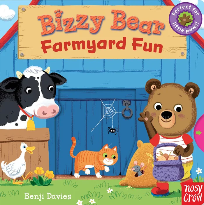 Farmyard Fun, anglická kniha - leporelo