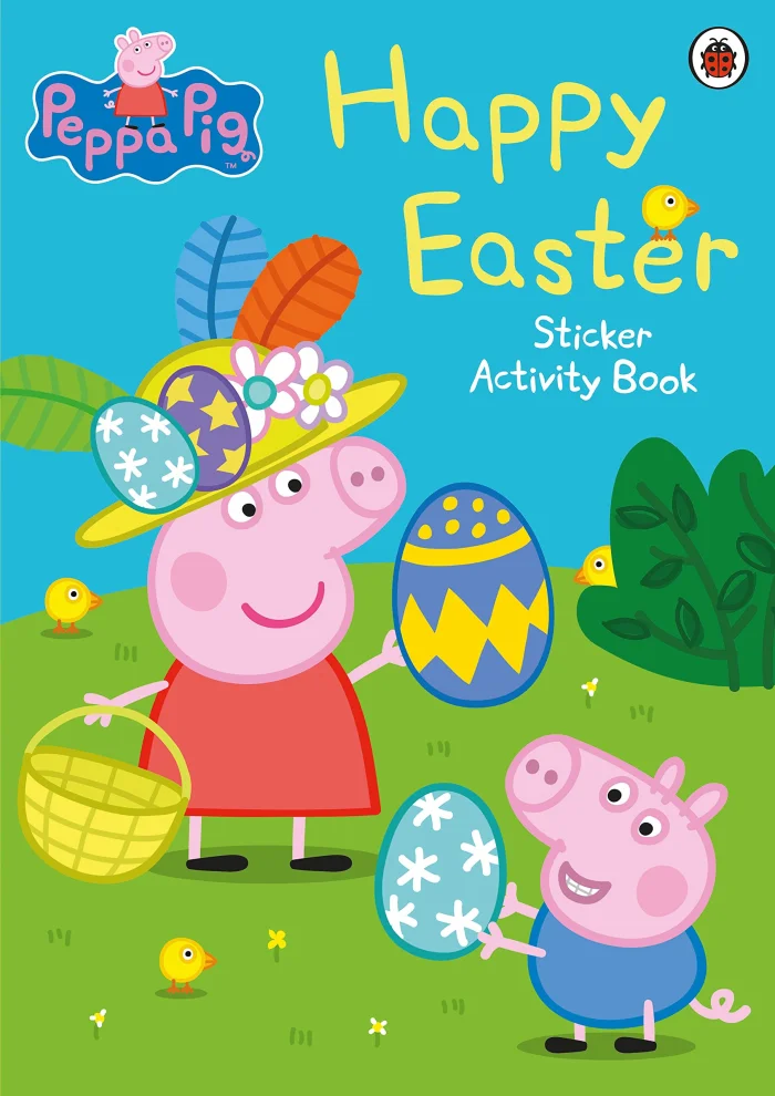 Happy Easter, nálepkový zošit s aktivitami