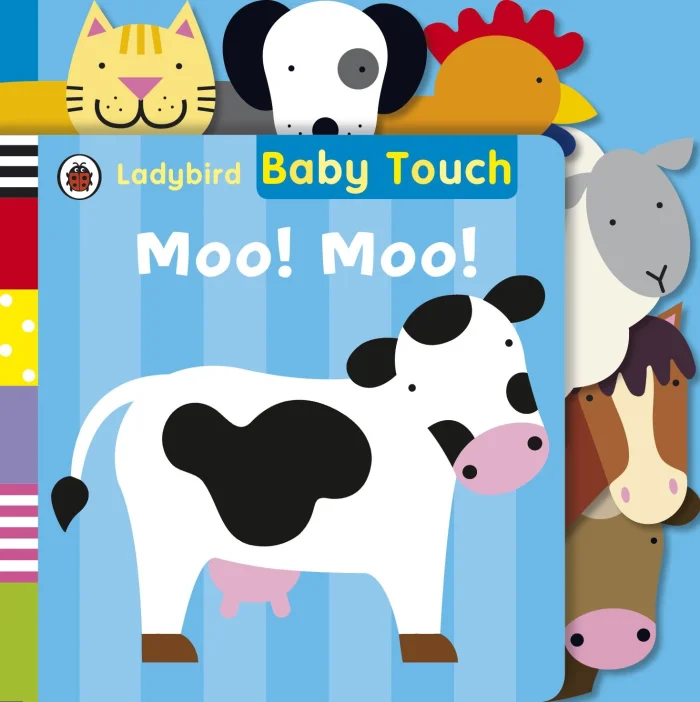 Moo! Moo!, anglická kniha - leporelo