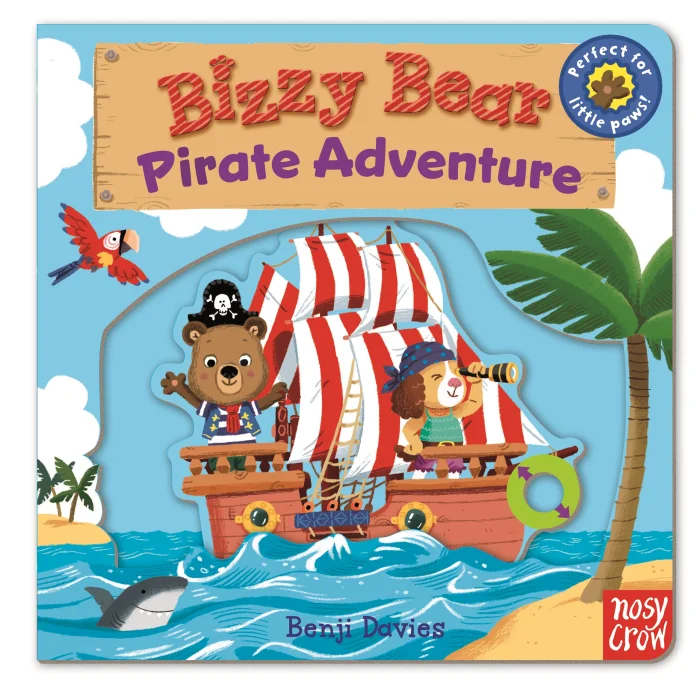 Pirate Adventure!, anglická kniha - leporelo