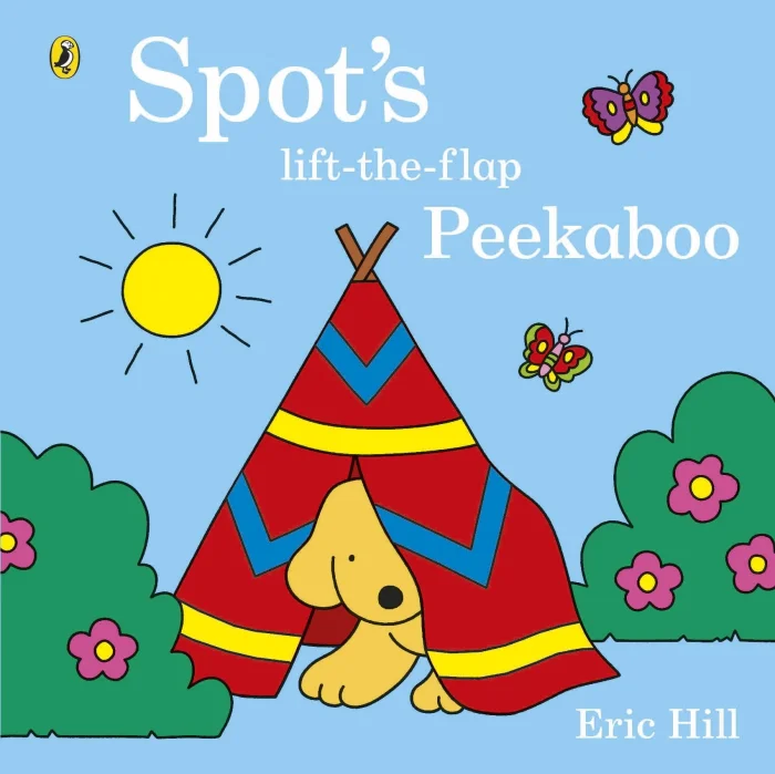 Spot's Lift-the-Flap Peekaboo, anglická kniha - leporelo