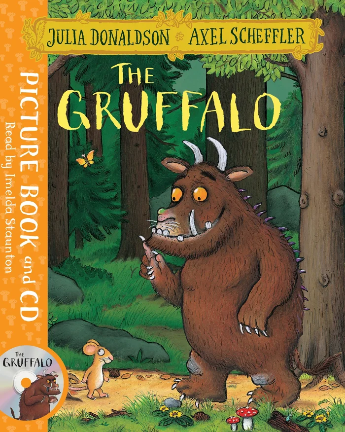 The Gruffalo, anglická kniha s CD