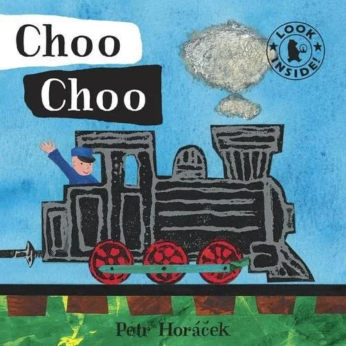 Choo Choo, anglická kniha - leporelo