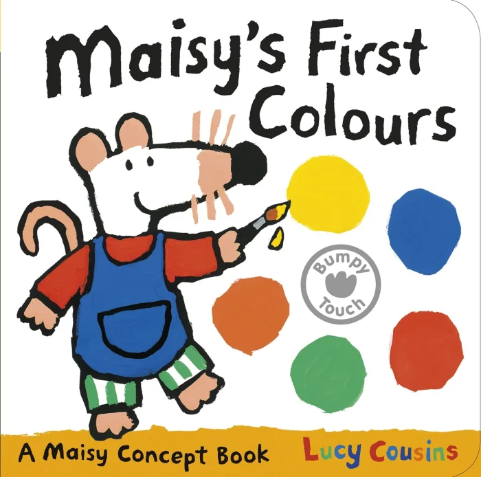 Maisy's First Colours, anglická kniha - leporelo