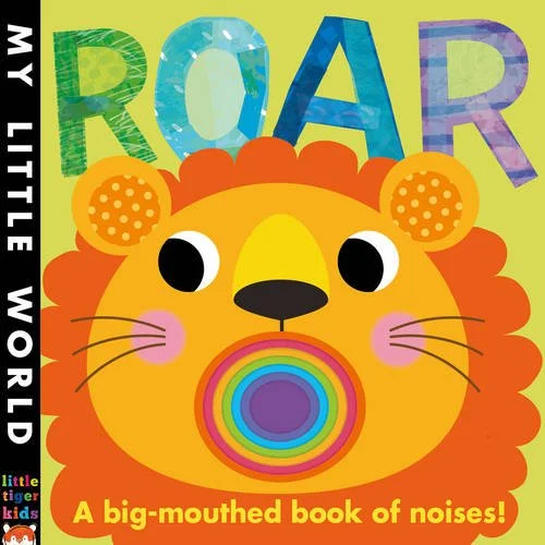 Roar: A Big-mouthed Book of Noises, anglická kniha - leporelo