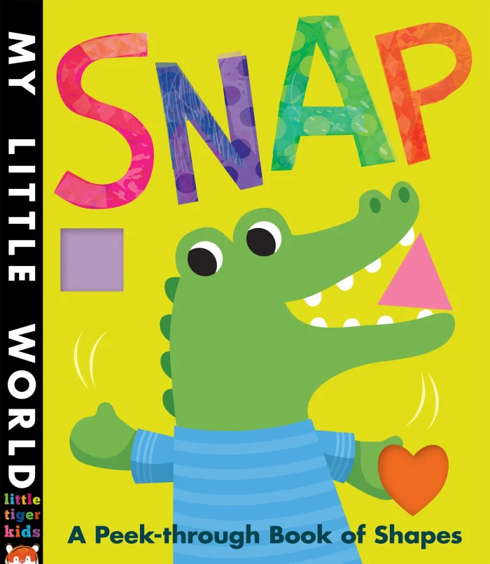Snap: A Peek-Through Book of Shapes, anglická kniha - leporelo