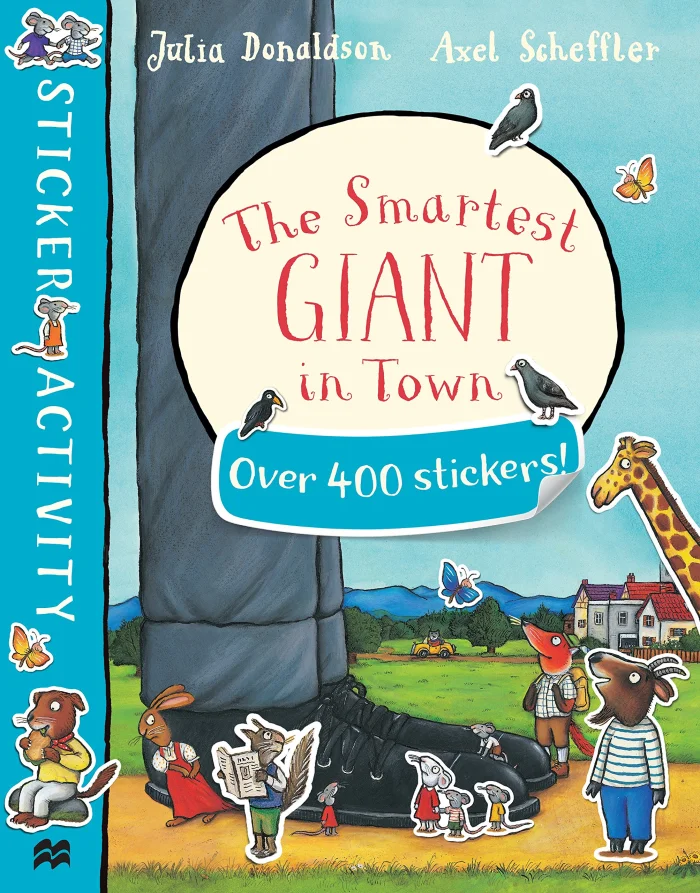 The Smartest Giant in Town Sticker Book, nálepkový zošit s úlohami