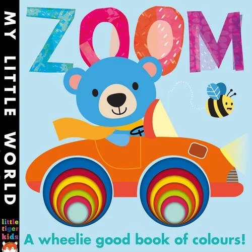 Zoom : A Wheelie Good Book of Colours, anglická kniha - leporelo