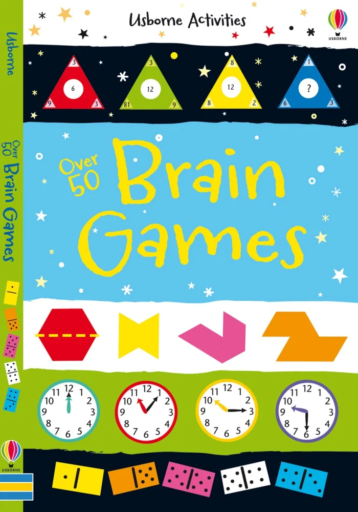 Over 50 brain games, anglická kniha