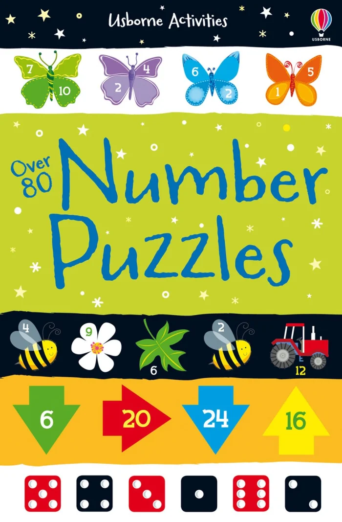 Over 80 number puzzles, anglická kniha
