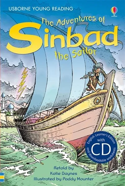 The Adventures of Sinbad the Sailor (L8), anglická kniha s CD