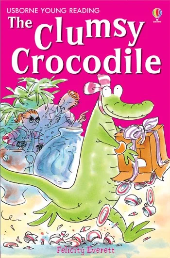 The clumsy crocodile (L10), anglická kniha s CD