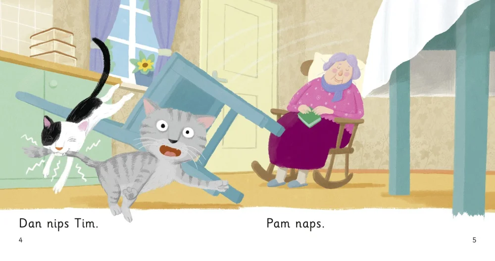 Pam Naps (L1), anglická kniha
