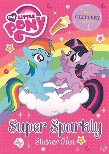 Super Sparkly Sticker Fun, nálepkový zošit s úlohami
