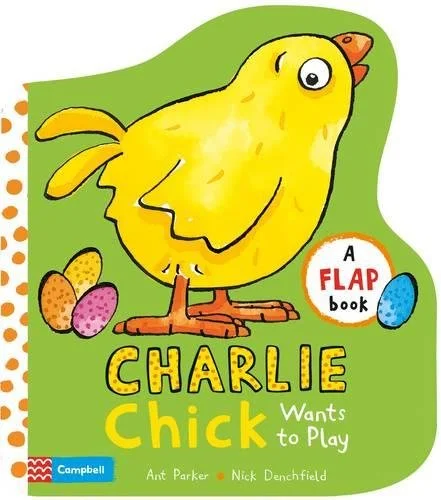 Charlie Chick Wants to Play, anglická kniha - leporelo