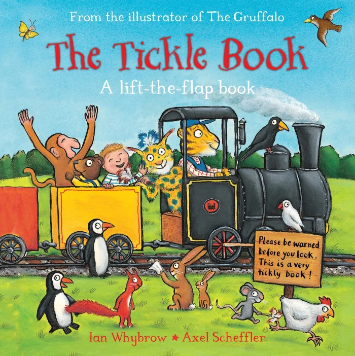 The Tickle Book, anglická kniha - leporelo