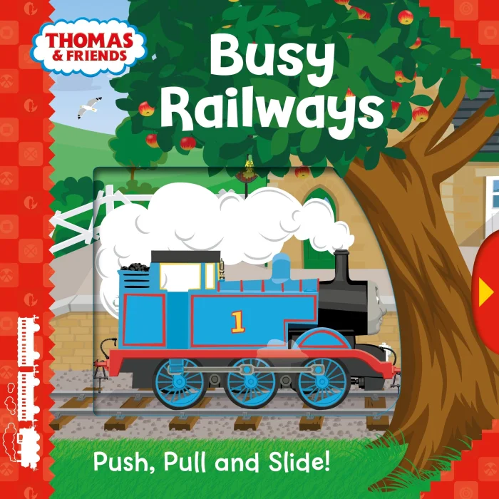 Busy Railways, anglická kniha - leporelo