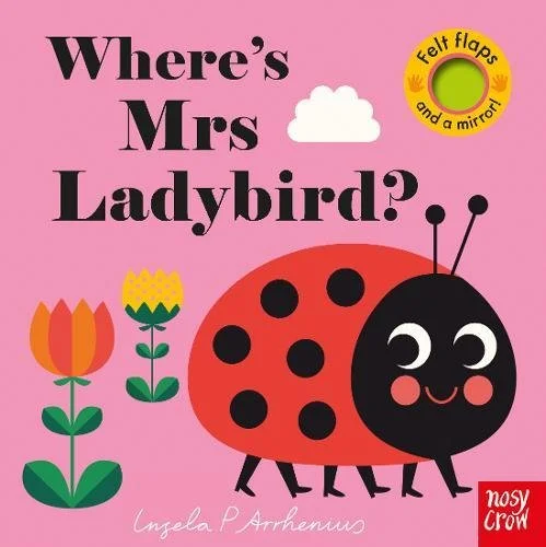 Where's Mrs Ladybird?, anglická kniha - leporelo