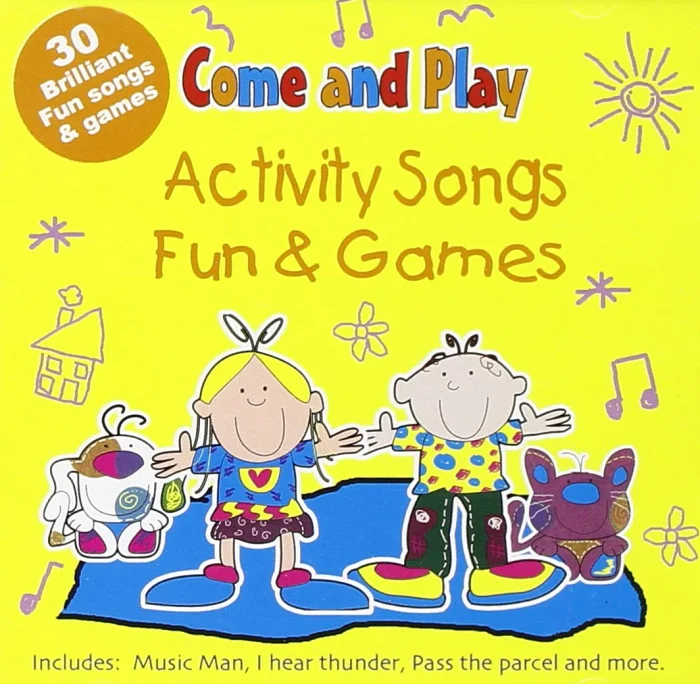 Activity Songs & Fun and Games, CD s anglickými pesničkami