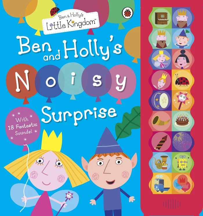 Ben and Holly's Noisy Surprise, anglická kniha so zvukmi