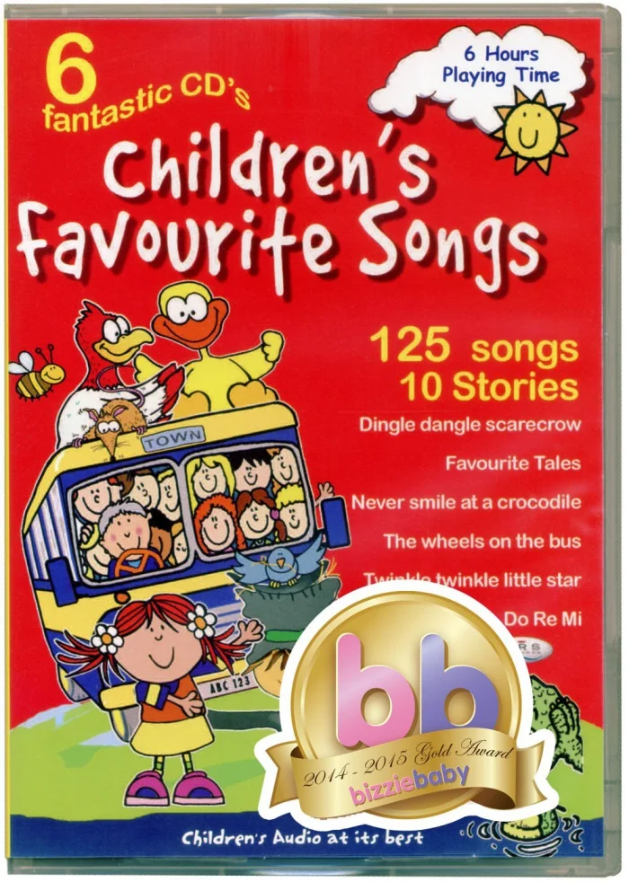 Children's Favourite Songs, CD s anglickými pesničkami