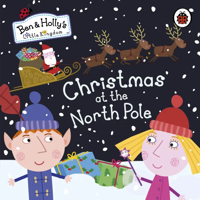 Christmas at the North Pole, anglická kniha - leporelo
