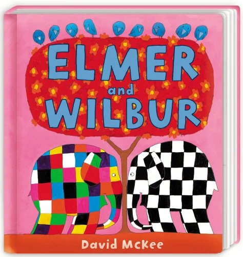 Elmer and Wilbur, anglická kniha - leporelo