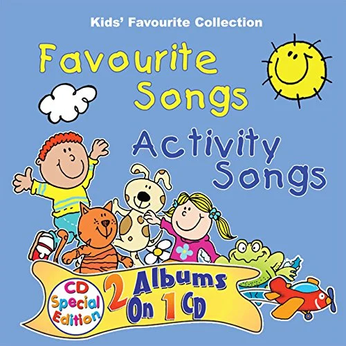 Favourite Songs & Activity Songs, CD s anglickými pesničkami