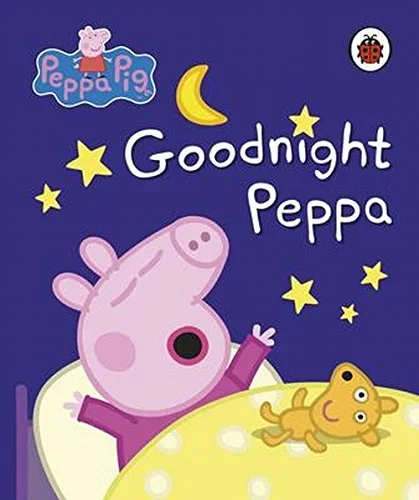 Goodnight Peppa, anglická kniha - leporelo