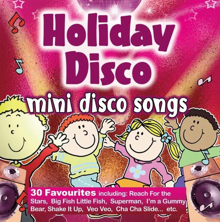 Holiday Disco: 30 favourite mini disco songs, CD s anglickými pesničkami