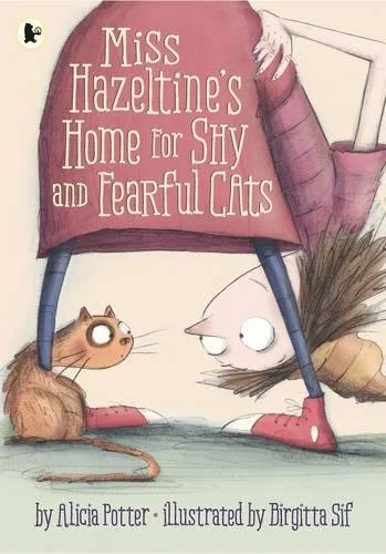 Miss Hazeltine's Home for Shy and Fearful Cats, anglická kniha